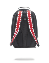 Load image into Gallery viewer, Black Double Cargo Side Shark Backpack