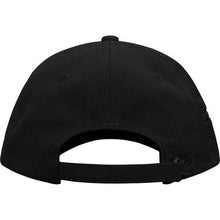 Load image into Gallery viewer, Supreme LACOSTE Pique 6-Panel= Black
