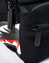 Load image into Gallery viewer, Black Double Cargo Side Shark Backpack
