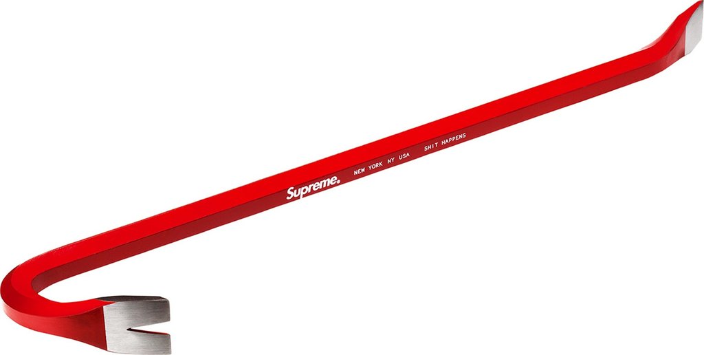 Supreme × Crowbar Supreme Crowbar- Red – streetwearofficialmdkow.com
