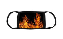 Load image into Gallery viewer, Flames Face Mask
